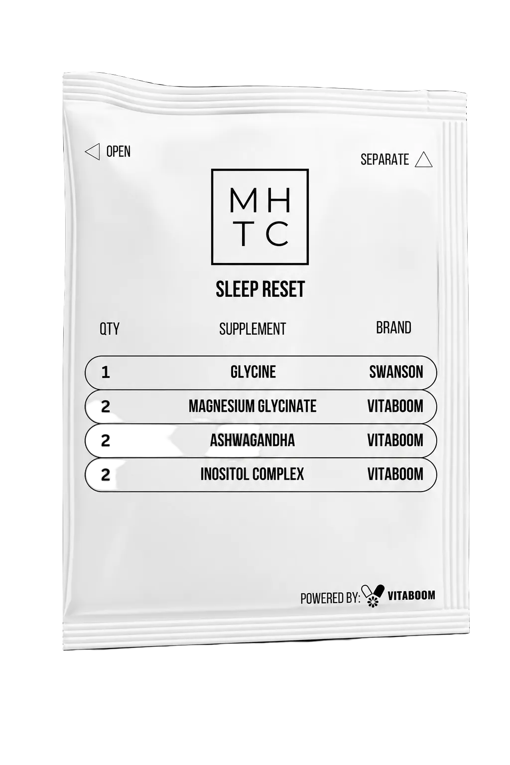 MHTC | Sleep Reset